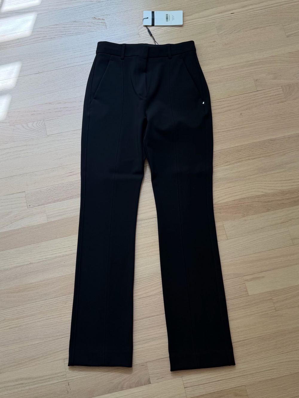 MaxMara Black Boot-Cut Trousers